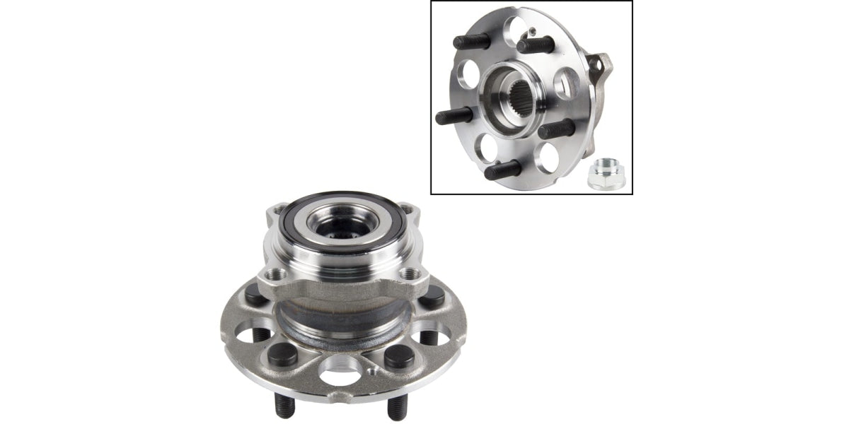 Rear Wheel Bearing Kit ASB Honda Cr-V Ll 2.0, 2.2 D-Tec, 2.4 4X4 (2002-) Abs ~Modern Auto Parts!