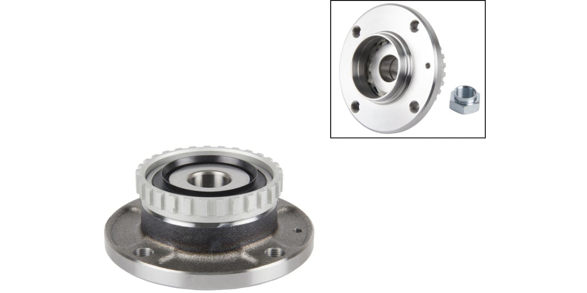 Rear Wheel Bearing Kit Citroen Xsara 1.6 (03-08), Peugeot 306 1.6, 2.0 (95-03) Abs ~Modern Auto Parts!