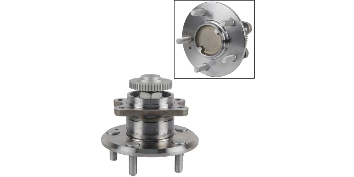 Rear Wheel Hub Bearing Kit Hyundai Sonata 2.0, 2.7 V6, 2.4 Nf, 2.4 Yf (2003-) Abs ~Modern Auto Parts!