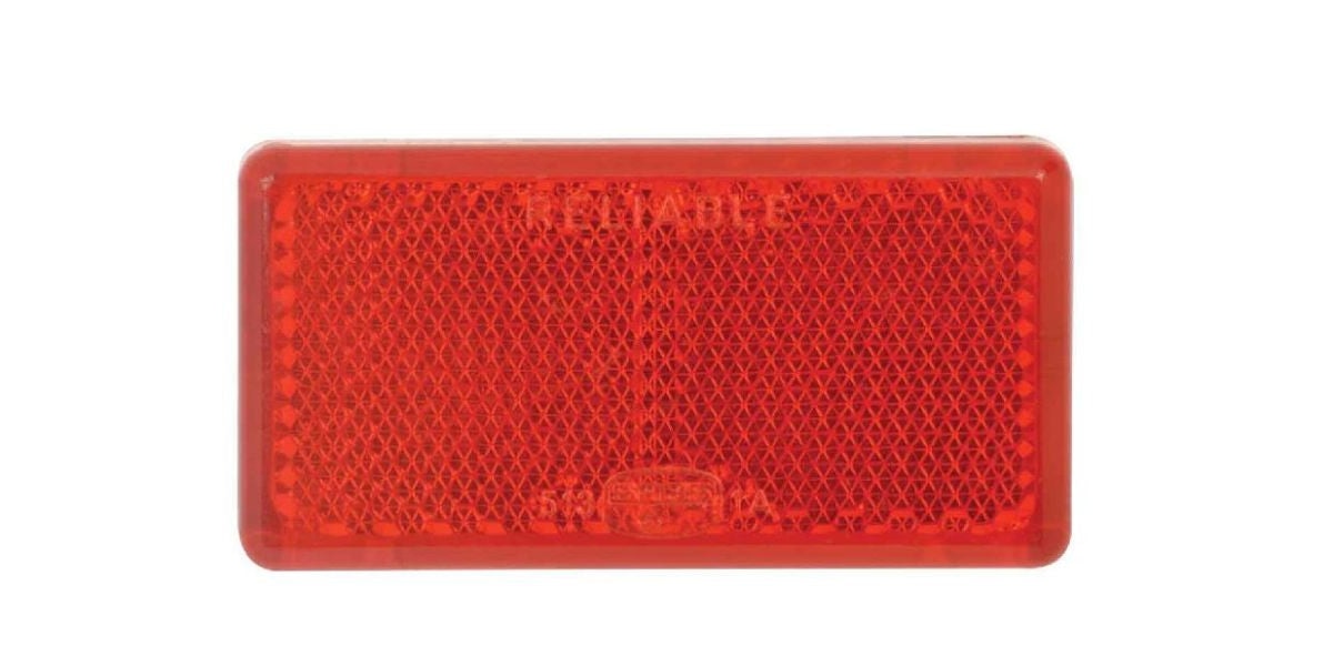 Reflector Stick On Large Red (Ra0375Rl-Bp)