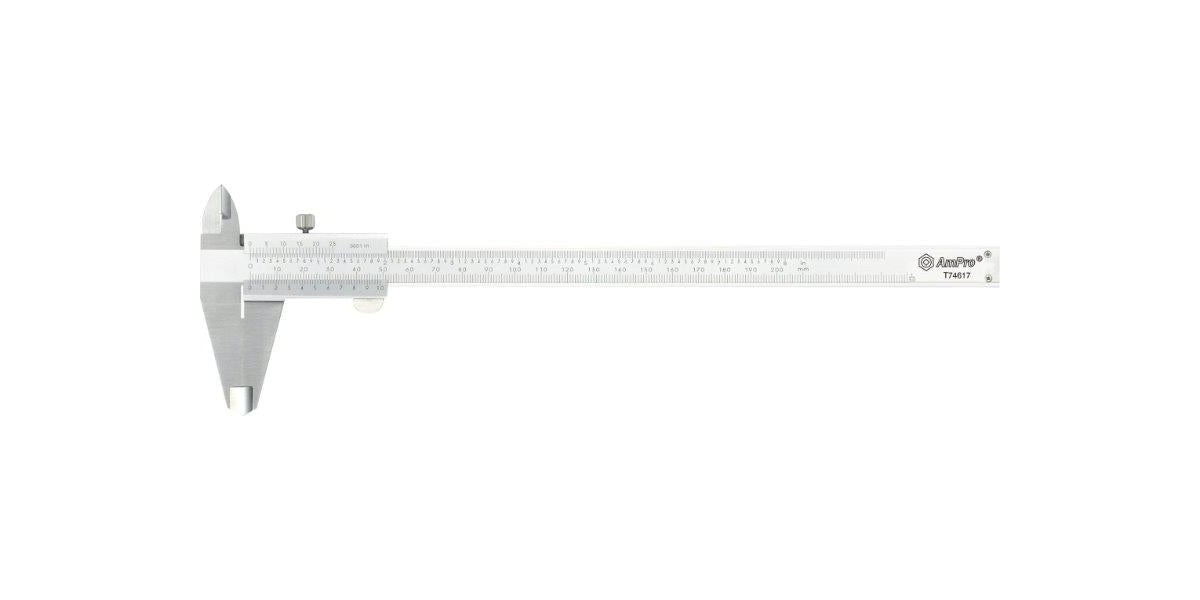 Stainless Steel Vernier Caliper 0-200Mm AMPRO T74617 tools at Modern Auto Parts!