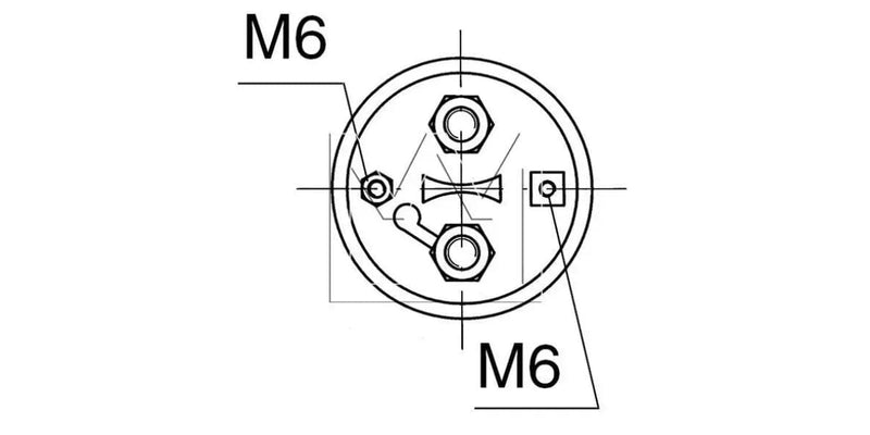 Starter Solenoid 24V Actros 4 Hole (083413010)