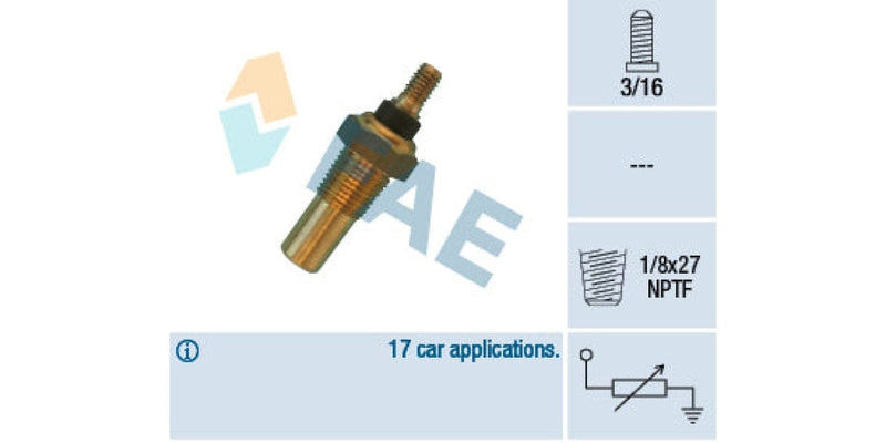 Temperature Switch 1Pin 1/8X27Nptf Ford (Endura Essex Koln Kent) (Fae) (32040) Sensor