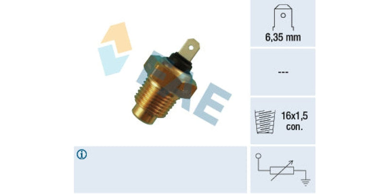 Temperature Switch 1Pin M16X1.5 Fiat Uno (124 125 128 131 132 178 156 160A 178B) (Fae) (31140)