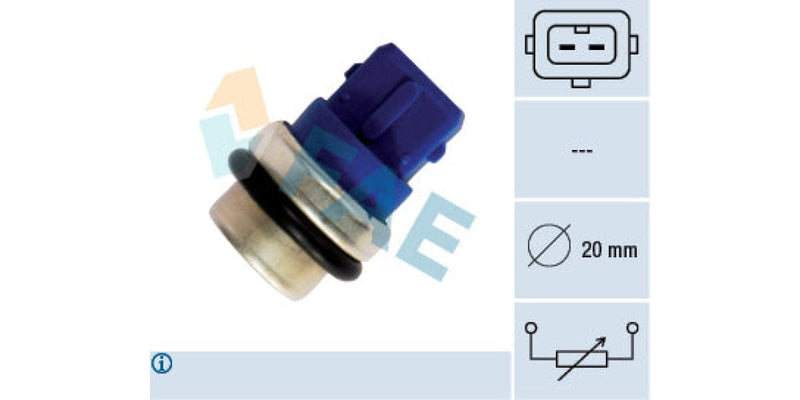 Temperature Switch 2Pin 20Mm D Audi A4 Vw Polo Classic Playa Kombi (Adr Aeb Agy Afx Afv Dg Acv)