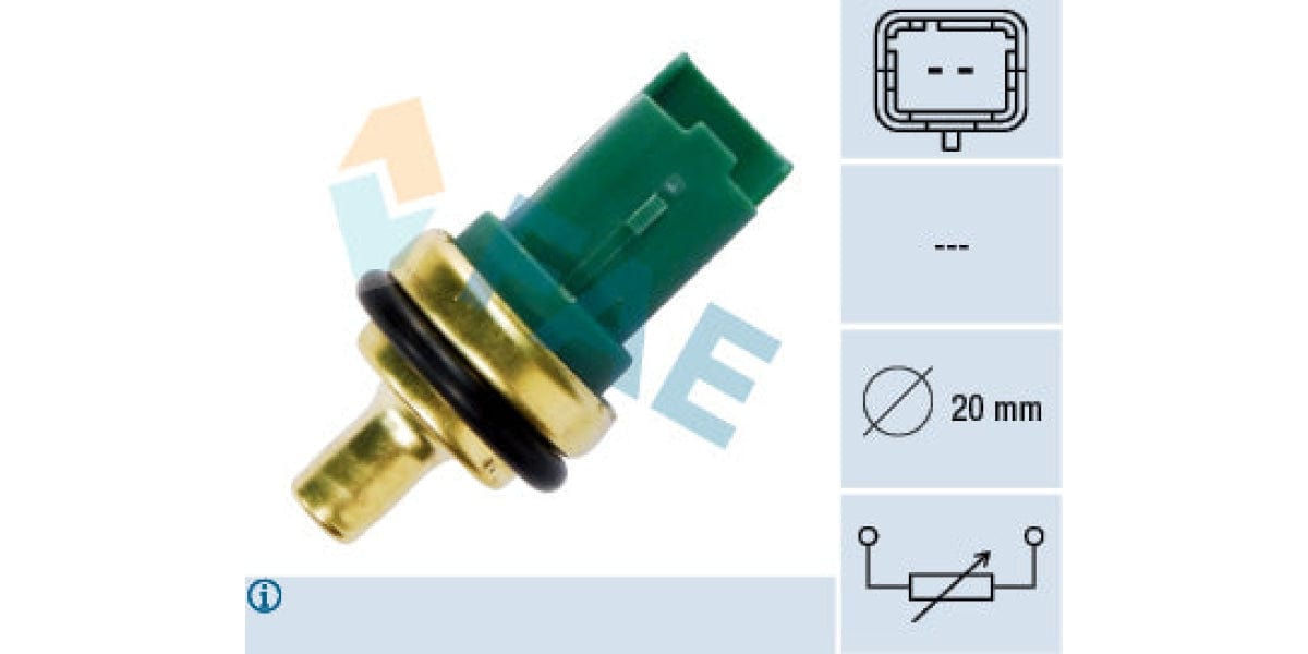 Temperature Switch 2Pin 20Mm D Citroen C2 C3 C4 (Dv4Td Tu5Jp4 Dv6Ted4 Dw10Ated) Ford Duratorq (Fae)