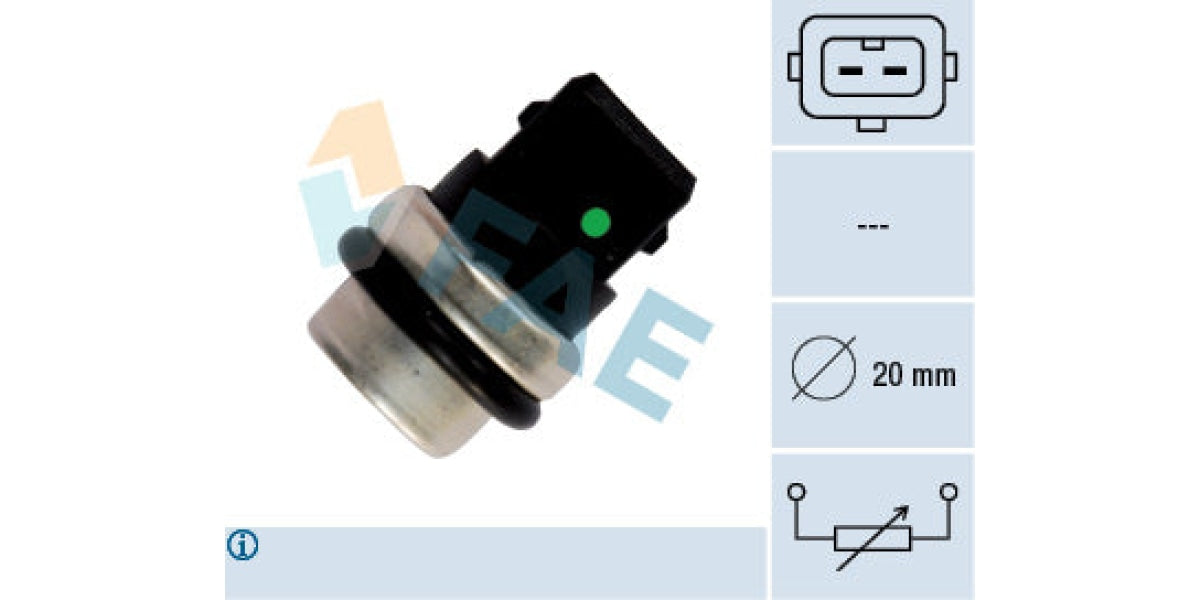 Temperature Switch 2Pin 20Mm D Vw Golf 3 Sharan Kombi (2E Ajh Awc Asz Aaa Ayl Aes) (Fae) (33620)