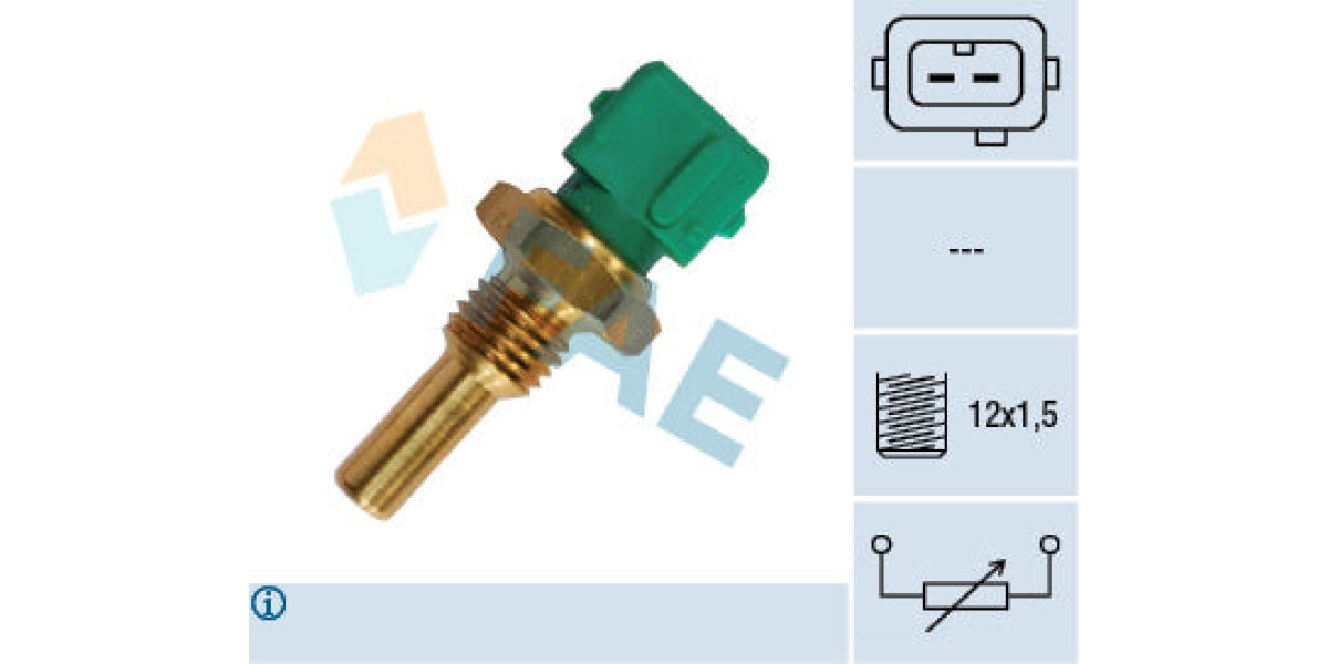 Temperature Switch 2Pin M12X1.5 Ford Mazda B3 Zm (Fae) (33360) Sensor