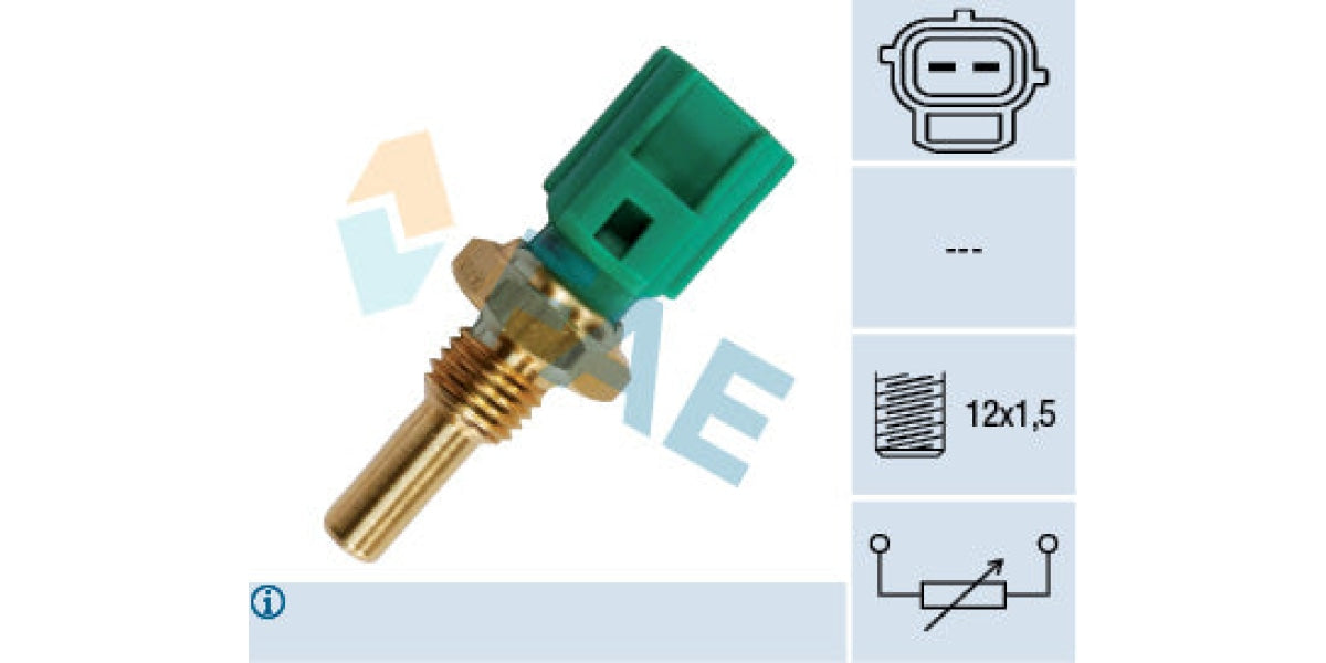 Temperature Switch 2Pin M12X1.5 Ford Mazda Toyota (Kl Wl Wlt Essex 2Jz-Ge 1Uz Z6 L3N9 Fs Bpi Zm 2Zz