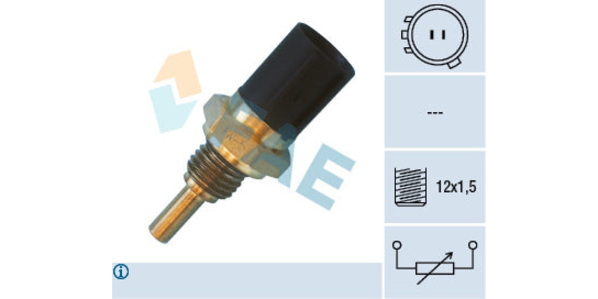 Temperature Switch 2Pin M12X1.5 Honda (Ew2 Z4 D16A D16Y D15Y D17A B20 H22) (Fae) (33450) Sensor