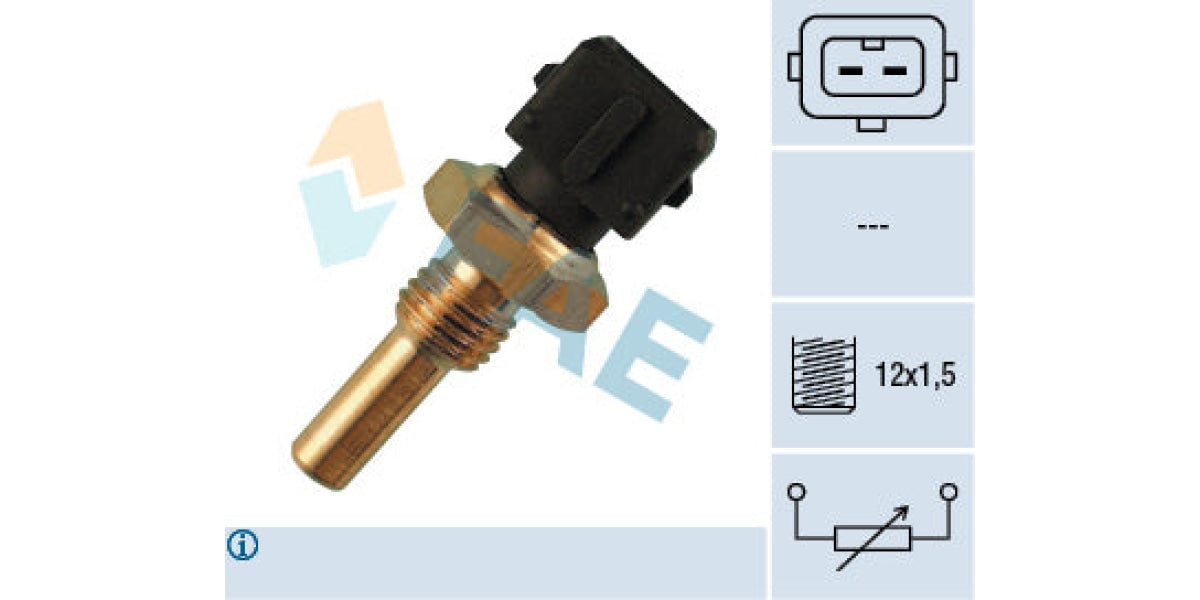 Temperature Switch 2Pin M12X1.5 Landrover (20G/24G V8 60D) (Fae) (33370) Sensor