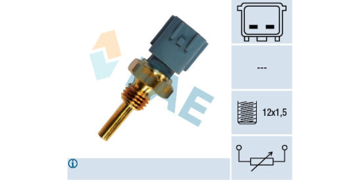 Temperature Switch 2Pin M12X1.5 Nissan Vq35De Qg16De Qg18De Vr38Dett Hr16De Vq20De Vq30De Cr14De)