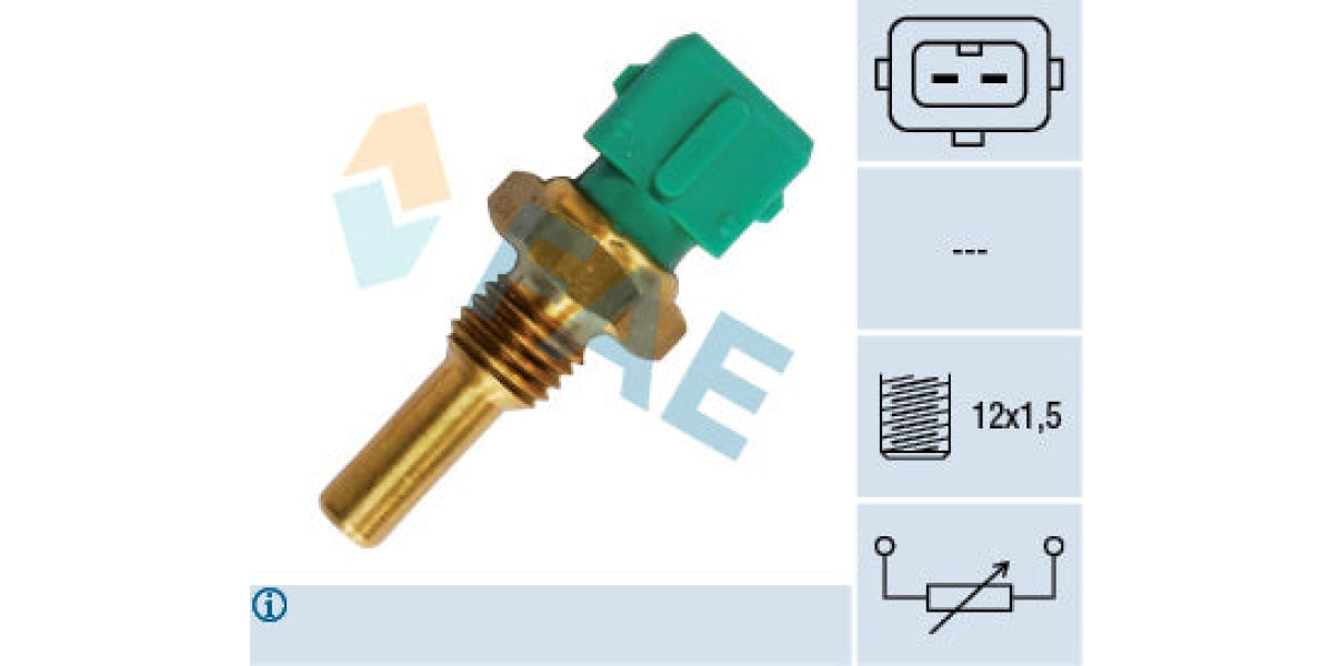 Temperature Switch 2Pin M12X1.5 Peugeot 306 Xr 1.6 Tu5Jp (Fae) (33600) Sensor