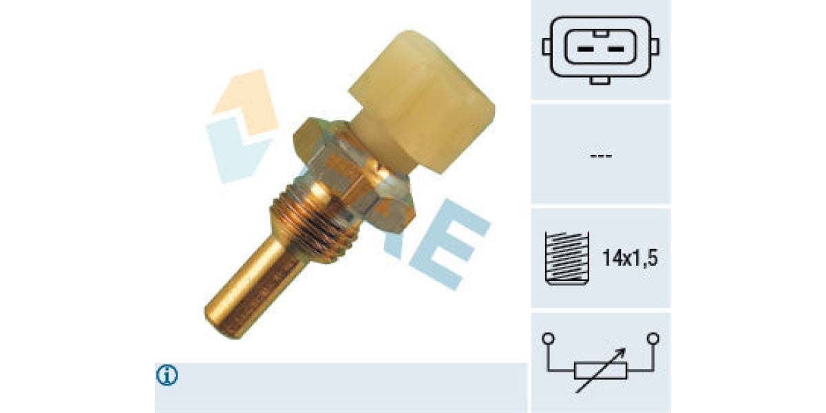 Temperature Switch 2Pin M14X1.5 Bmw E34 M60 Cahna Star Jl465/474 (Fae) (33030) Sensor