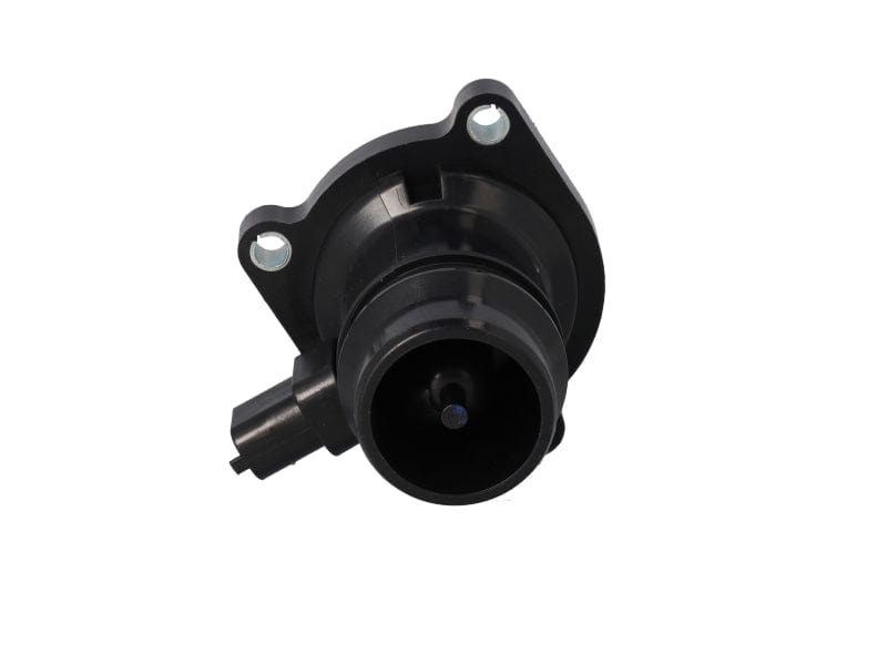 Thermostat with housing angled view for Opel Corsa - MAP-100168