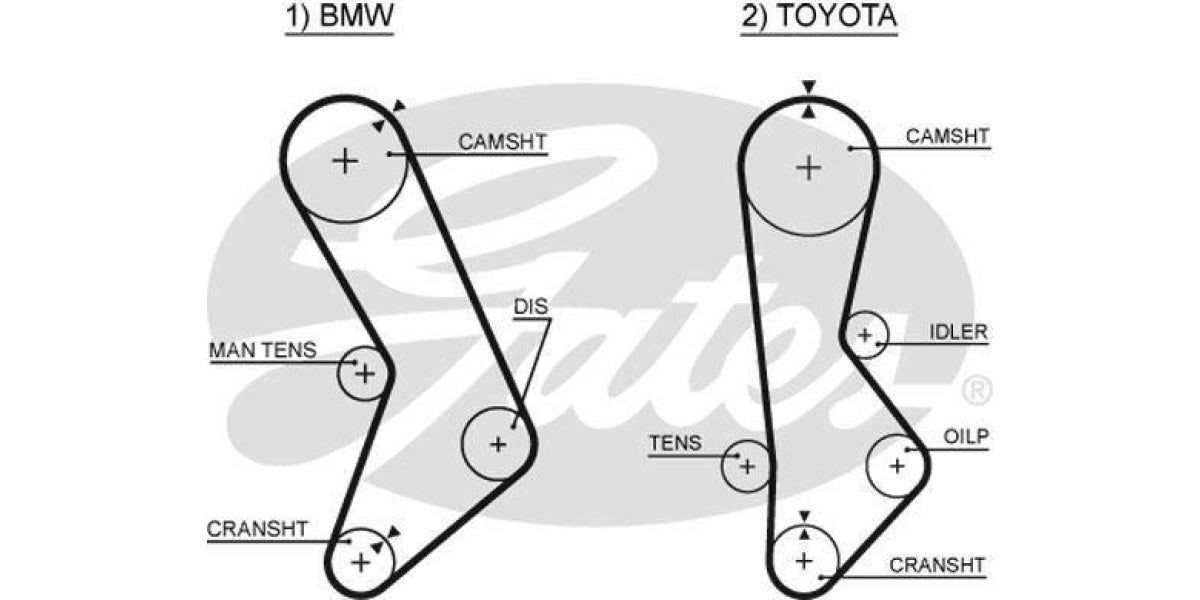 Timing Belt Bmw 320I,520I,Toyota Crssida (M20B20,1G-Eu) - Modern Auto Parts 