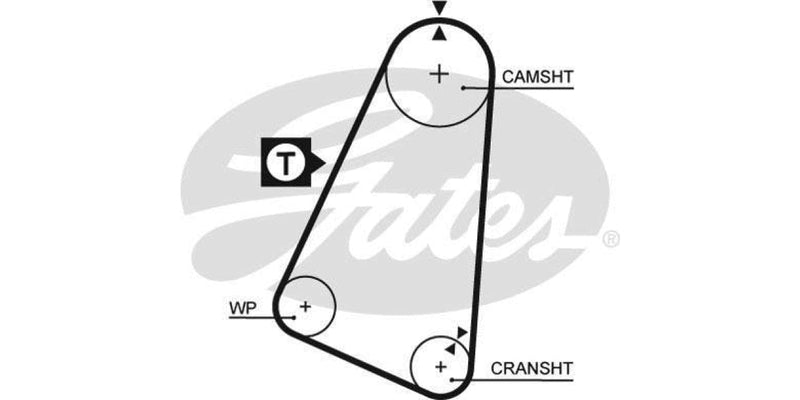 Timing Belt Fiat Uno,Opel Ascone,Kadette (156A2,160A3,1.3S) - Modern Auto Parts 