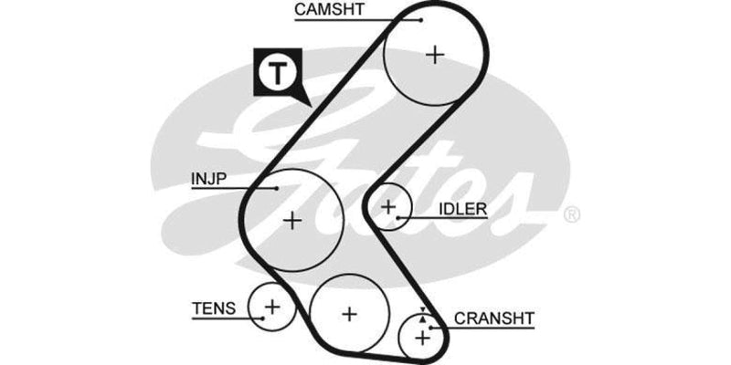 Timing Belt Opel Corsa 170D Ldv [B] 4Ee1 - Modern Auto Parts 