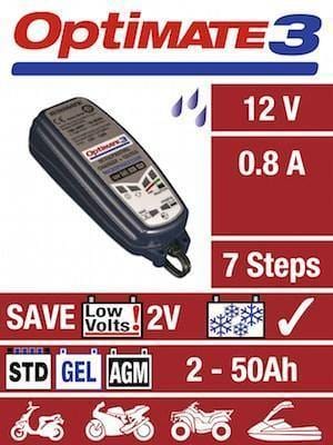 Optimate 3 Power Sport General Charger / Maintainer - Tm430 - Modern Auto Parts