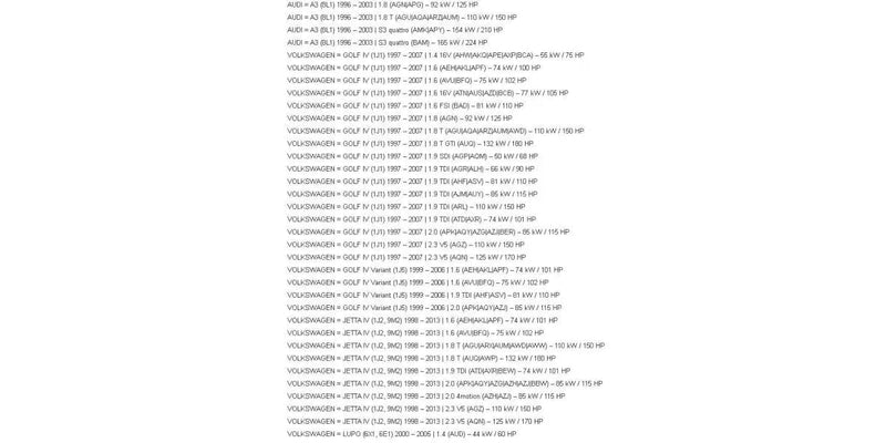  - Modern Auto Parts"