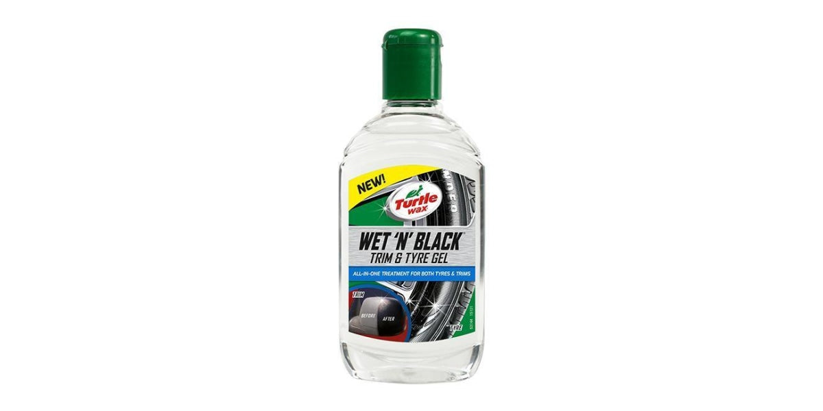 Turtle Wax Wet and Black Trim and Tyre Gel 300ML FG53144 at Modern Auto Parts!