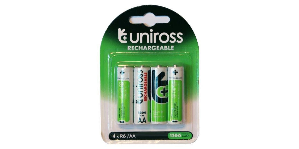 Uniross Aa Rechargeable Batteries