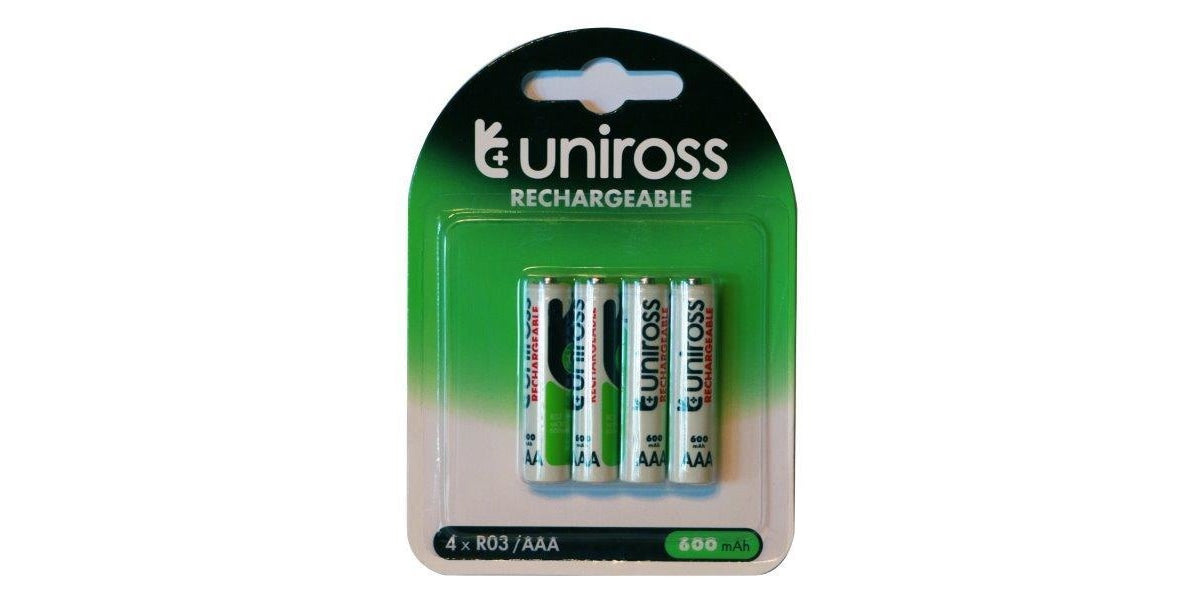 Uniross Aaa Rechargeable Batteries