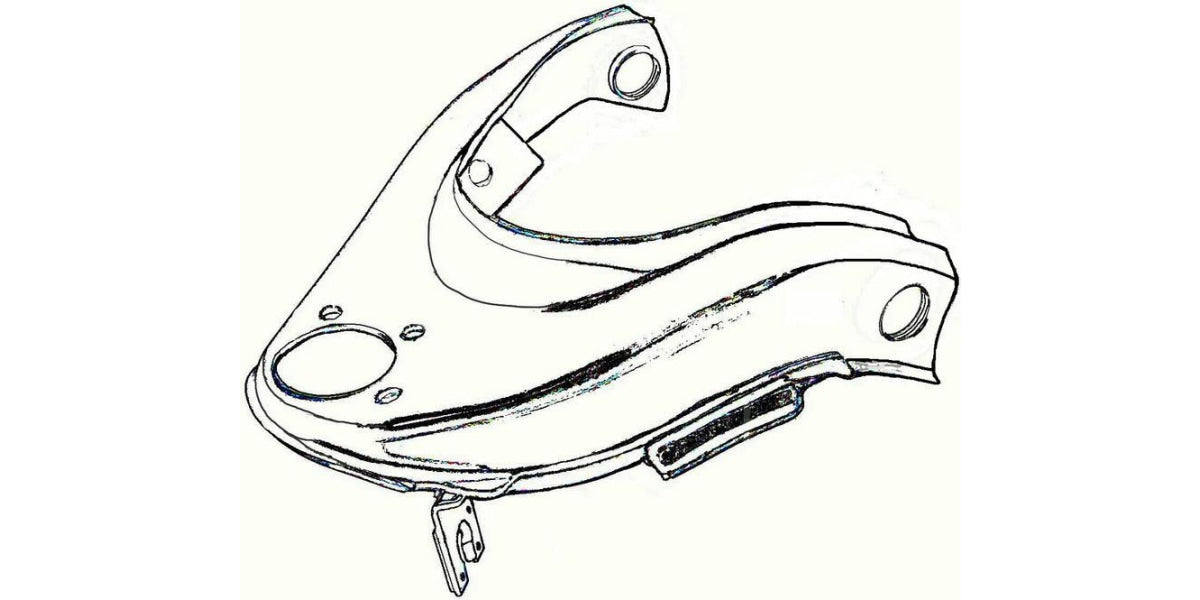 Upper Complete Cont Arm (RHS) Ford Courier (86-00), Mazda B-Series B1600, B1800, B2000, B2200, B2500, B3000, B3400 (86-01)  ~ Modern Auto Parts!