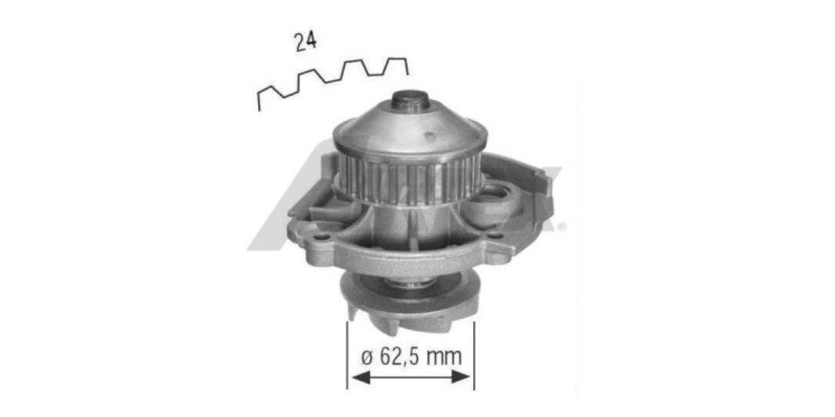 Water Pump Fiat Uno 160A3 (1616) at Modern Auto Parts!